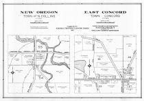 Collins - North, New Oregon, Concord - East Concord, Erie County 1938